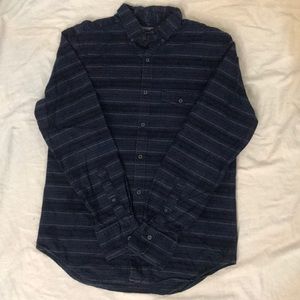 American Eagle Outfitter Slim Fit Blue striped l/s